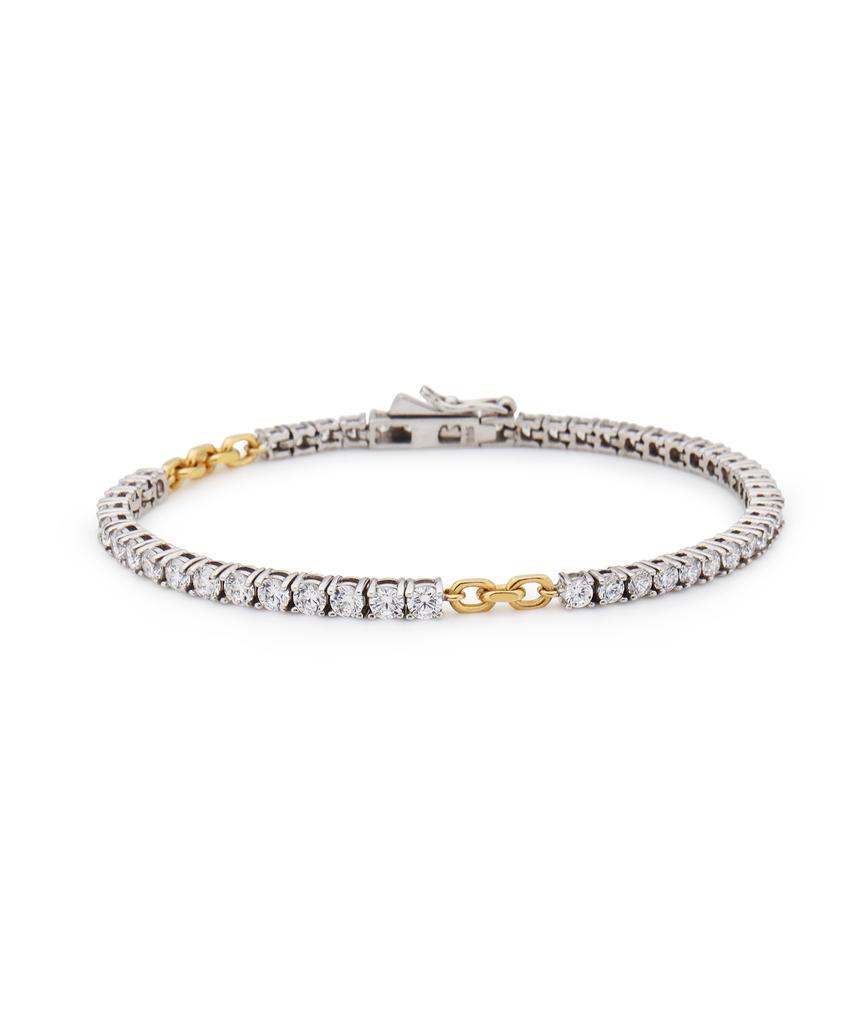Begins Bb Anchor Chain Tennis Bracelet