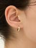 Hyeres Lor Souvnie Серебряный(С) Серьги Twist One-Touch S Hl6E45622C9Xxx