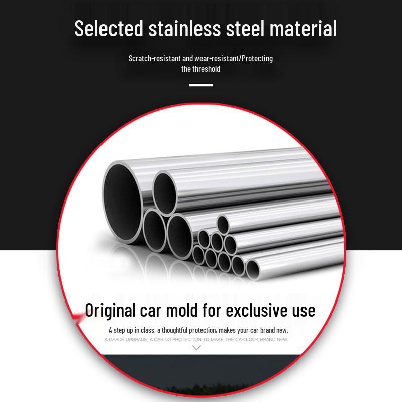 Накладки из нержавеющей стали для кромок окон и дверей для Tesla Model 3 и Y, модификация стекла