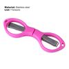 Folding Scissor Ergonomic Design Sharp Cutter Portable Small Foldable Craft Scissors for Outdoor