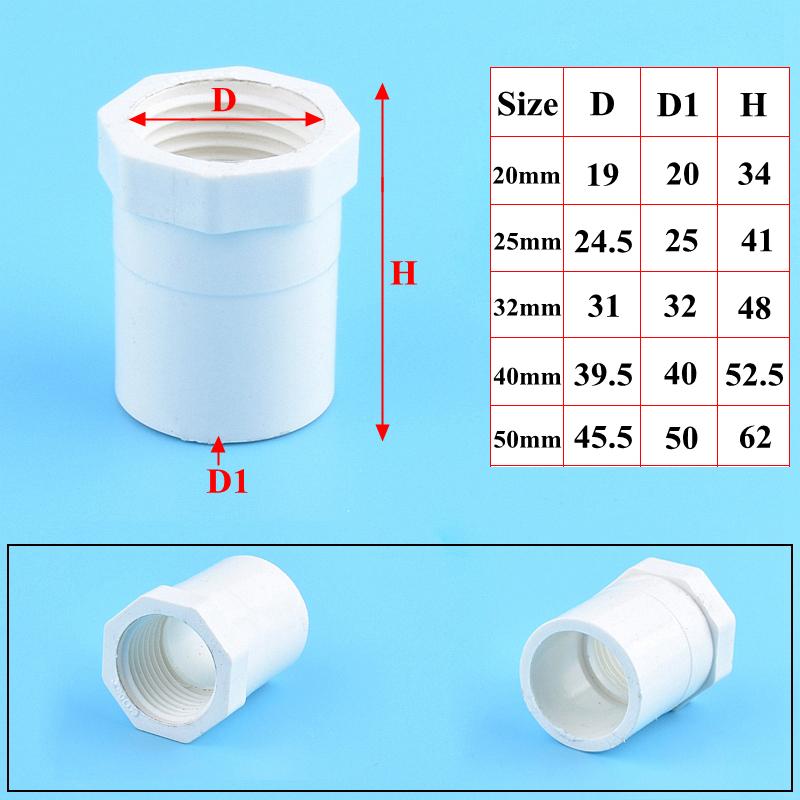 2 шт. 20~50 мм ПВХ труба прямой тройник колено соединение крестообразный соединитель садовый ирригационный водопроводный кран шаровой клапан для контроля воды в аквариуме