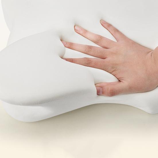 Подушка с эффектом памяти, медленный отскок, эластичная, облегчающая боль в шее, охлаждающая технология, подушка для сна, высокая плотность, поддержка, дышащая, моющаяся, боковая часть спинки