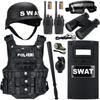 Children's Police Toy Set Soft Bullet Police Role-Playing Toy with Realistic SWAT Full Equipment