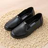 Нескользящие туфли-лоферы с мягкой подошвой для женщин среднего и пожилого возраста на весну и осень, удобные повседневные туфли без застежек для мам