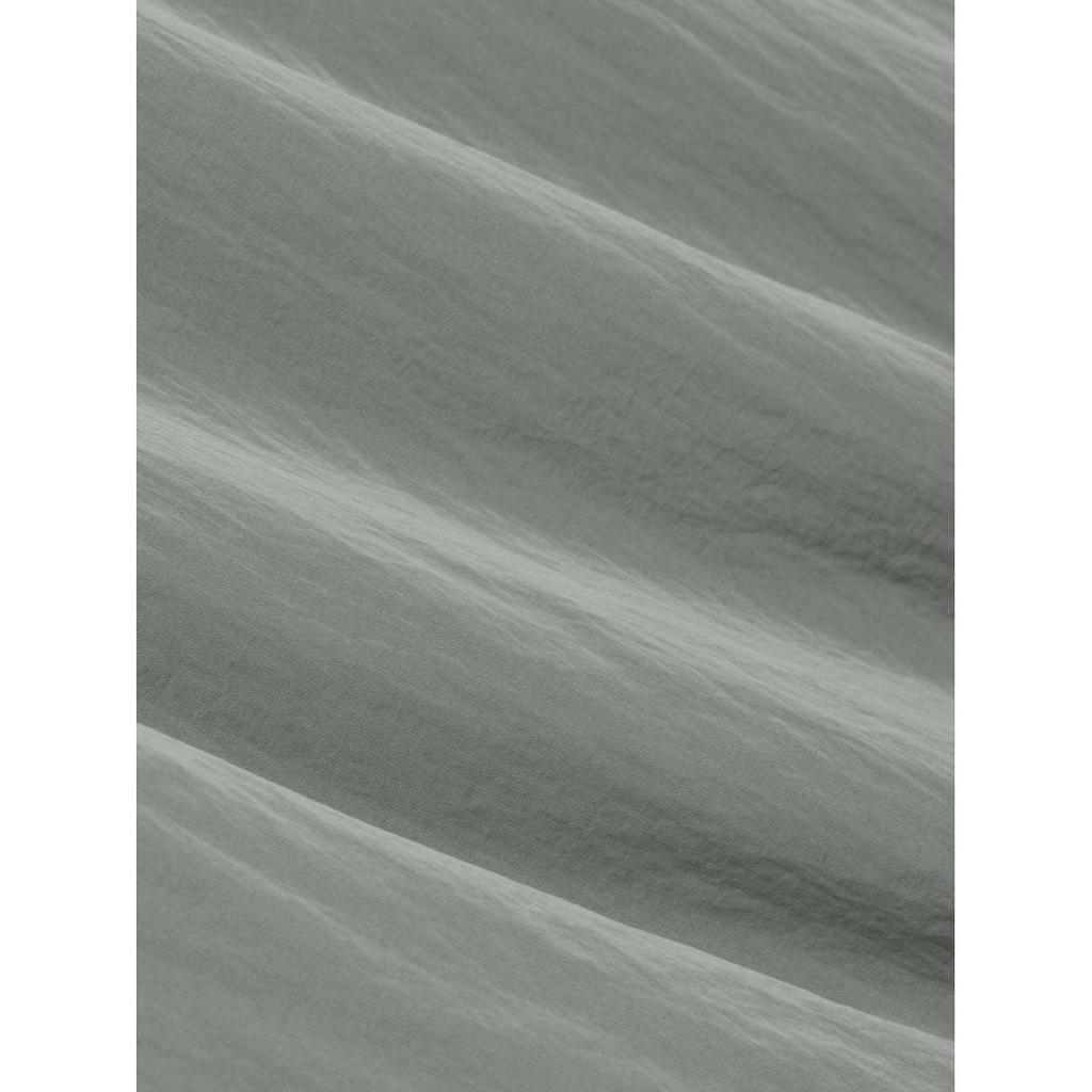 Fear of God Essentials Складной нейлоновый пуловер с круглым вырезом Seal Мужские топы Серый 186SP244065F