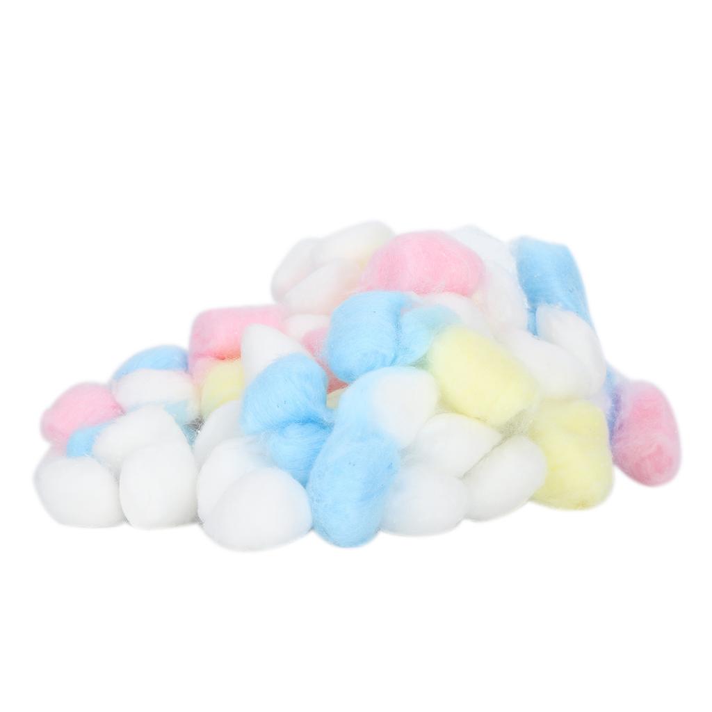 Hamster Cotton Balls Filler Colorful Natural Cotton Warm Bedding for Small Animals House