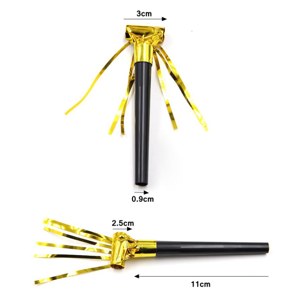 60 Pcs Dragon Blowing Toys Fringed Whistles Child
