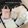 Portable Mesh Makeup Bag Gauze Toiletry Bag Portable Travel Storage Bag  Business