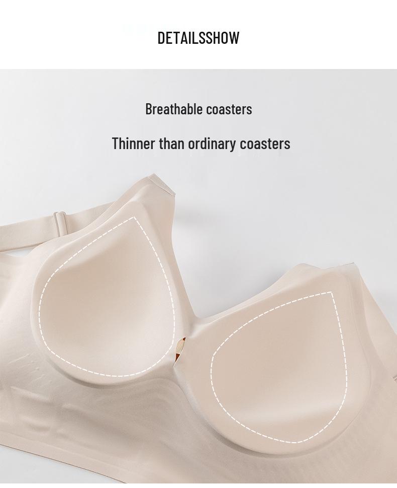 Бесшовный бюстгальтер-минимайзер большого размера с полной поддержкой, чашка DE