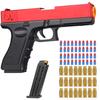 Shell Ejection Soft Bullets Pistol Toy Gun For Boys Girls Shooting Games  Birthday Gift Age 5+