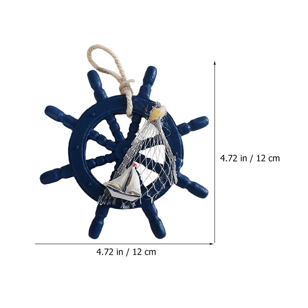 Винтажный декор Руль украшения дома деревянное настенное украшение бустер сиденье обеденный стул
