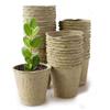 30pcs Paper Grow Pot Nursery Cup Growing Pot Box Tray Veg Planter Plant Starter Flower Herb Biodegradable Eco-Friendly
