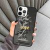 Гипсовая статуэтка Скульптура Цитаты Чехол для телефона Для iPhone 17 Air 16 16e 15 13 14 Pro Max 11 12 Plus 2022 MAX Чехол coque