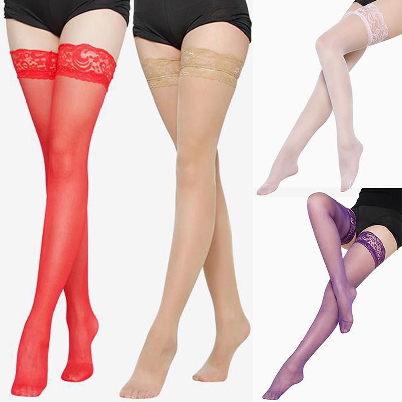 Women Sexy Thigh Stocking Lace Thigh High Stockings Nightclubs Stocking