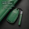 Кожаный чехол-накладка для ключа автомобиля брелок для серии Chery Tiggo 8Pro 8plus Max New 5Plus 7pro Arrizo Omoda 5 C5