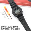 Strap With Case for Casio G-Shock DW-5600 DW-5000 GW-M5610 GLX-5600 Men Women Replacement Rubber Resin Shell Watch Band Bracelet