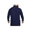Nike Dri-FIT ADV 1/2-Zip Golf Top Gradient Logo Print Stand Collar Long Sleeve T-Shirt Men Tops Dark-Blue FD5833-410