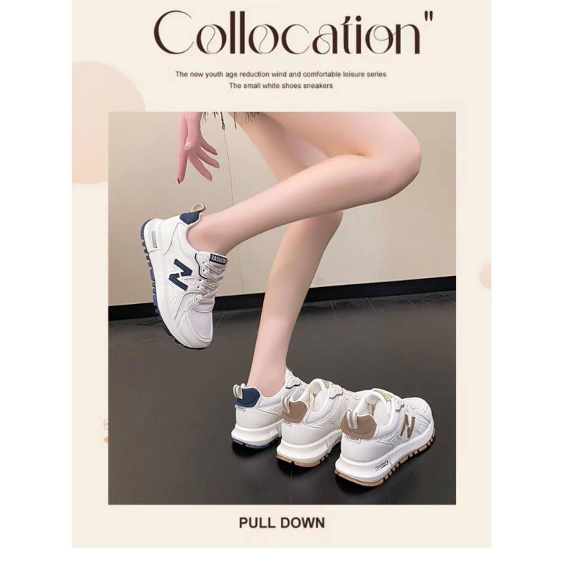 Женские ретро кроссовки из сетки на шнуровке на платформе повседневная обувь нескользящая беговая обувь