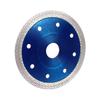 Алмазный пильный диск Круглый волнистый диск Диск для угловой шлифмашины для резки керамической плитки Синий