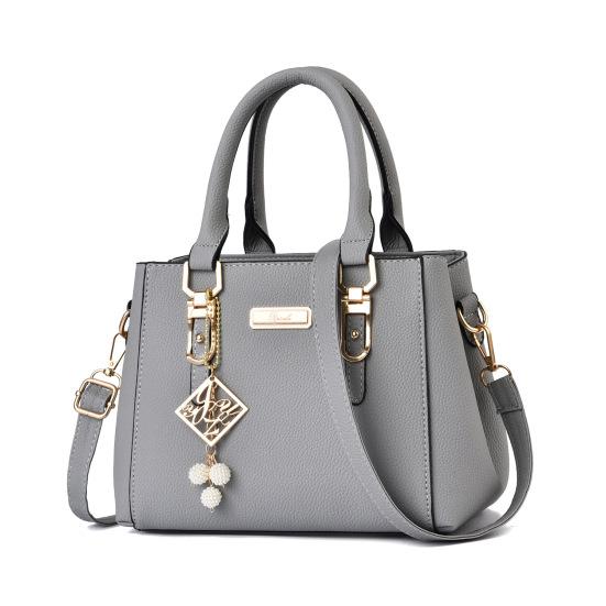 Женская модная сумка большой вместимости, простая и практичная, сумка на плечо класса люкс, сумка через плечо