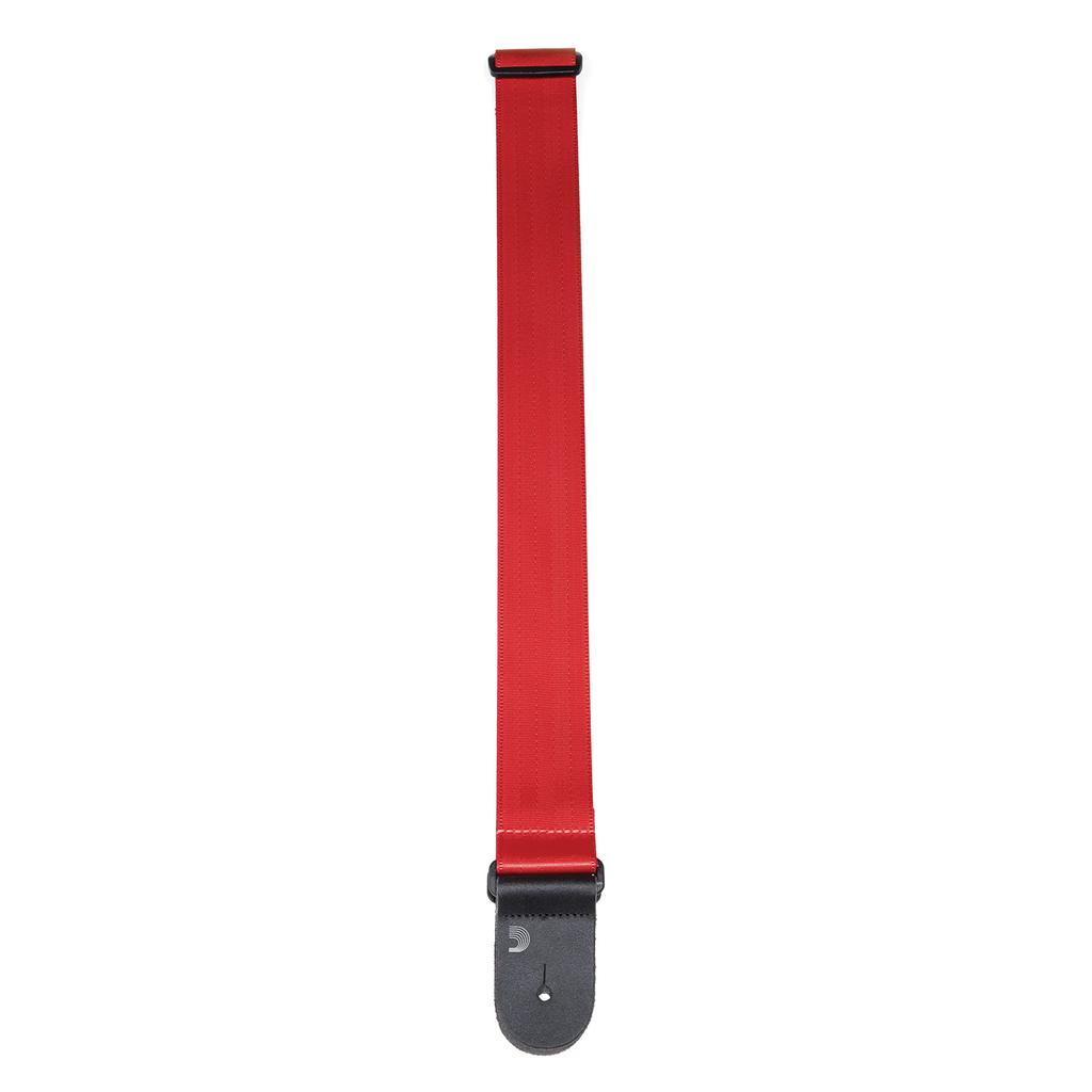 Seatbelt Guitar Strap 50SB01 Red D'Addario
