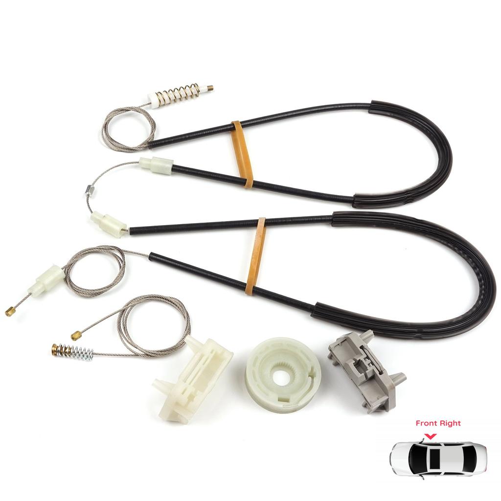 EWR551 Electric Power Window Regulator Repair Set Front Right Door for Ford Focus MK1 1998-2007 2/3 Door Hatchback Coupe 1331618