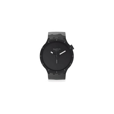 Часы Swatch Big Bold Bioceramic Basalt SB03B110, Прочные, Стильные, Водонепроницаемые