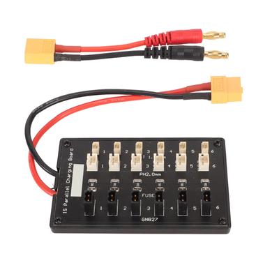 GNB27 JST PH 2.0 Connector 1S RC Lipo Battery Parallel Charging Board for Tiny for Whoop for Blade
