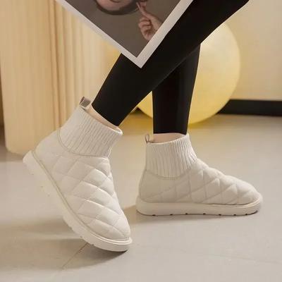 Модная женская обувь до щиколотки на платформе, женские ботильоны, зимние ботинки, зима 2024, массивная готическая удобная большого размера, теплая, шикарная и элегантная