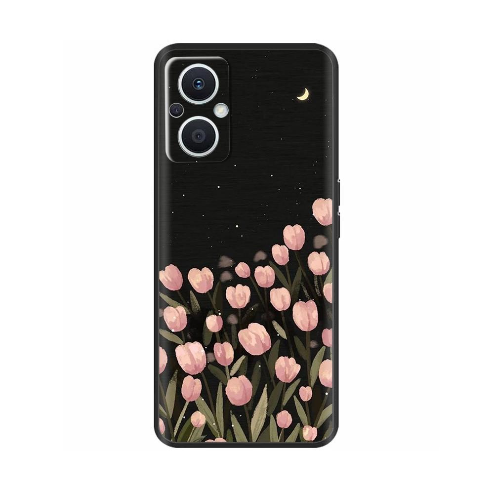 Для Xiaomi POCO M5 M5S Чехол Цветок Мягкий Жидкий Силиконовый Чехол Для Чехлов Телефона POCO M5 Coque Fundas Для Xiaomi POCO M5S PocoM5