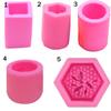 Ornament Desk Decoration Epoxy Resin Soap Mold Honeycomb Mold 3D Silicone Candle Mould Wax Model