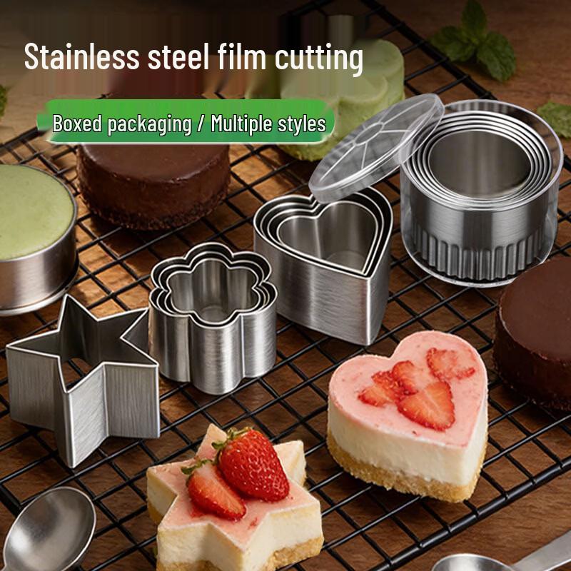 Набор форм для выпечки из нержавеющей стали в форме капель воды