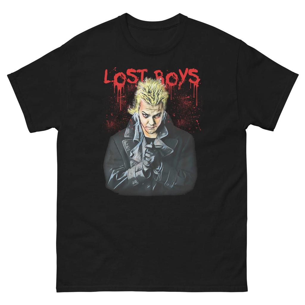 Lost Boys T-shirt -80s Horror T-shirt Four Seasons Pure Cotton Casual Fashion Men's and Women's Street Clothing
