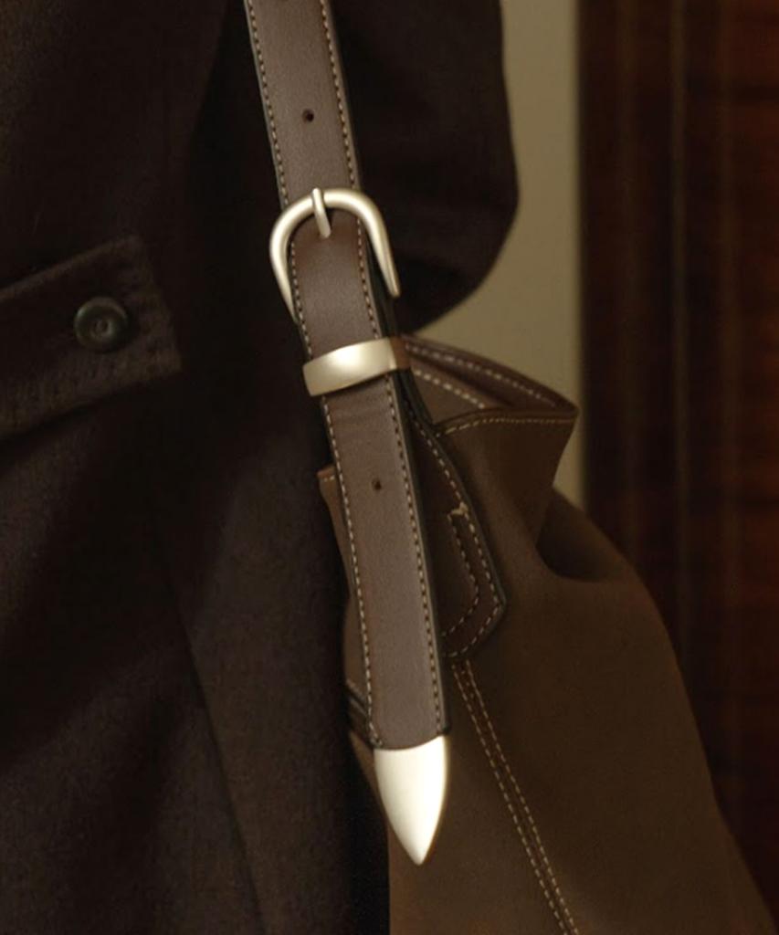 David Jones Bastille 2-в-1 Ведро Сумка-хобо Наплечная Замшевая Сумка Oxford Tan (Cm8447)