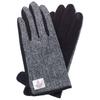 7th HEAVEN Harris Tweed Jersey Knit Gloves Men's Smartphone-Compatible (AY-15AWGL-004) (Herringbone)