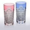 Kagami Crystal Edo Kiriko Pair Tumbler (TPS369-2835-AB)