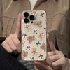 Милый Мишка Тедди Бант Прозрачный Чехол Для Samsung Galaxy S26 S25 S24 Ultra S23 FE S22 S21 S20 Plus A73 A72 A71 A53 A52 A51 Чехол
