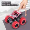 Игрушечный автомобиль Monster Truck, полноприводный автомобиль, трюк-самосвал, инерционная машина, игрушечный динозавр, отступить, детская игрушка, подарок для мальчиков и девочек