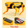 New Robotic Dog Solar Electronic Intelligent Interactive Dog With Kids Toys Diy Assembling Educational Science Birthday Gift