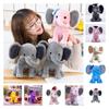 Small Elephant Plush Toys Baby Appease Elephant Stuffed Animals Cute Dolls Wedding Props Music Festival Kids Gift