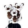 Golf Head Cover Wood Cover Driver 440cc 460cc Cover Utility UT Cover Bear Bear (for Wood)