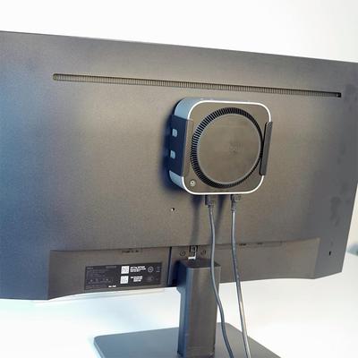 Подставка для мини-компьютера под стол, настольный ПК, подставка, кронштейн для Mac Mini M4 M4 Pro 2024, аксессуары для Mac Studio