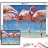 Diamond Painting Animal Flamingo Diamond Mosaic Craft Diamond Embroidery Painting