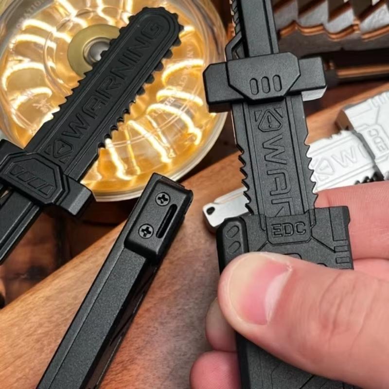 1 шт. EDC Растрескавшийся Наконечник Пальца Отскакивающая Толкающая Карточная Шпага Толкающая Карта Мини-Игрушка для Кончиков Пальцев Снимает Стресс у Взрослых Магнитный Компонент Подвеска