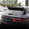 Porsche Macan Carbon Fiber Rear Wing - Small Cayenne Modification: Top and Middle Wing Options