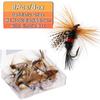 8/16/24Pcs Insects Flies Fly Fishing Lures Dragonfly Topwater Bait Dry Flies Trout Artificial Crank Hook Insects Lure