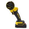 Мини-угловая шлифмашина 21 В, беспроводная, 18000 об/мин, электрический шлифовальный инструмент с 2 шт. перезаряжаемых аккумуляторов, многофункциональный