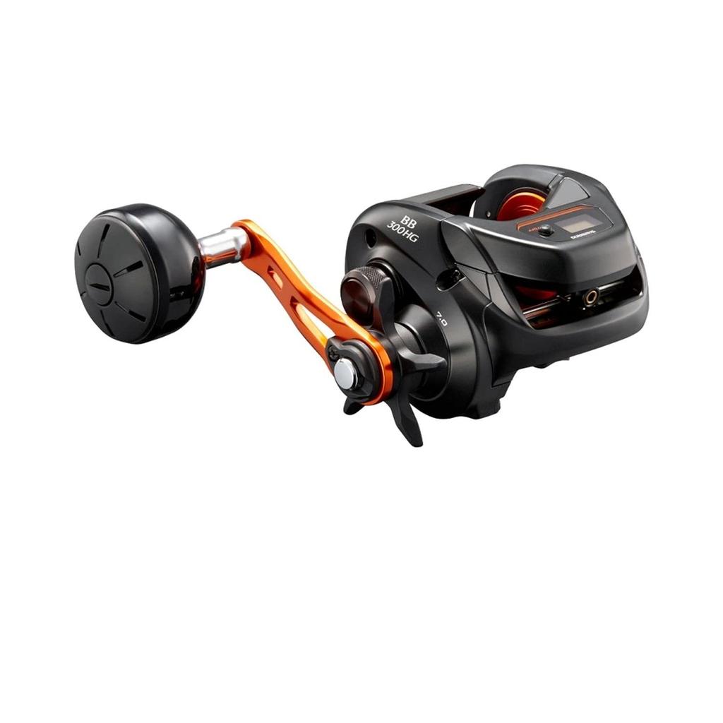 SHIMANO 21 Barchetta BB 300HG Spinning Metal Squid Light General Purpose Boat Fishing Reel, Jigging, Tairubber, Jigging,