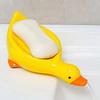 1Pc Self Draining Duck-Shaped Soap Dish with Waterfall Design Convenient for Cleaning and Storage, Bathroom Accessory, Soap Dis