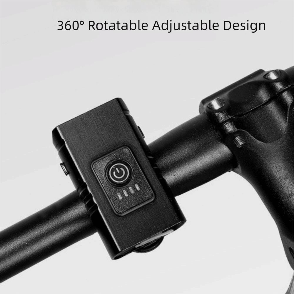 Smart Sensor LED Bike Front Light Bright Light Bicycle Front Lamp Night Riding